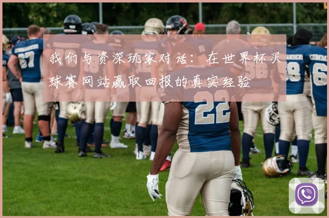 我们与资深玩家对话：在世界杯买球赛网站赢取回报的真实经验